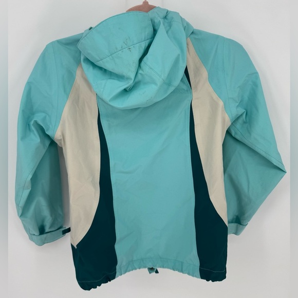 The North Face Girls Double Zip Hyvent Hooded Jacket - Picture 4 of 16